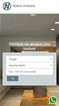 Mobile Screenshot of nobreimoveis.com.br