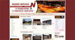 Desktop Screenshot of nobreimoveis.com